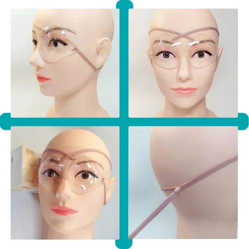 Miniatura 6 de AMZVIO Protector ocular transparente para después de la cirugía de cataratas, paquete de 2, parches médicos transpirables para adultos y niños, Rosa