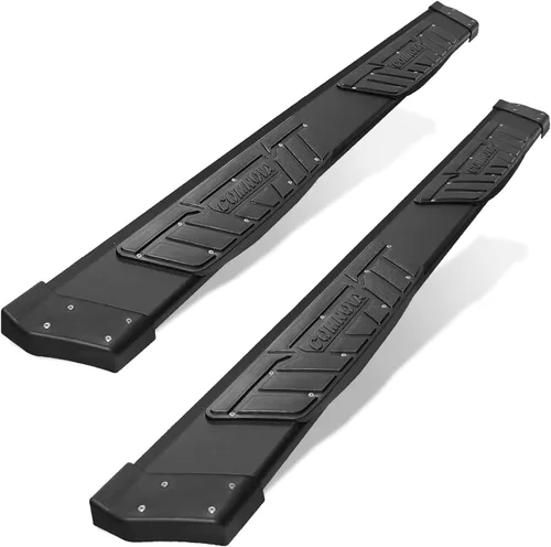Miniatura 9 de COMNOVA Estribos de Aluminio Compatibles con 2007-2018 Silverado/GMC Sierra 1500 2500HD 3500HD Crew Cab, 2019 Silverado/Sierra 2500HD 3500HD Crew