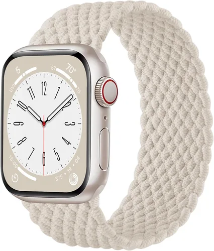Miniatura 14 de Zedoli Correas trenzadas Solo Loop para Apple Watch Band de 1.496 pulgadas, 1.575 pulgadas, 1.614 pulgadas, 1.654 pulgadas, 1.732 pulgadas, 1.772