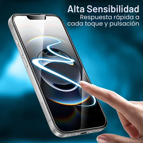 Miniatura 5 de JETech Protector de pantalla de cobertura completa para iPhone 16e de 6.1 pulgadas 2025, película de vidrio templado 9H, compatible con fundas