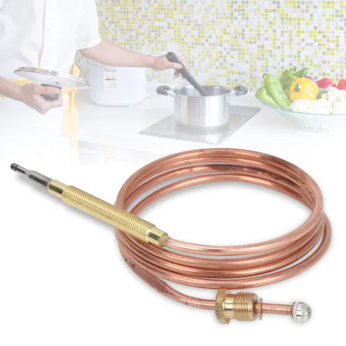 Miniatura 2 de Fdit Estufa de gas universal termopar chimenea kit adaptadores para accesorios de trabajo manual