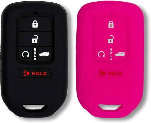 Miniatura 9 de Autobase Funda de silicona para llavero Honda Civic Accord HR-V CR-V Pilot Sport SI EX EX-L Touring 2022 2023 2024 2025 2026 Funda de protección