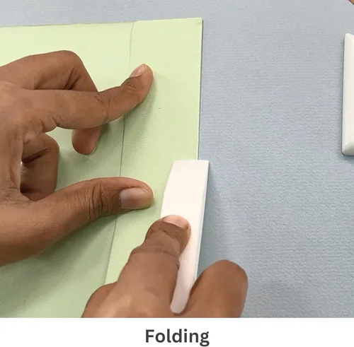Miniatura 5 de CrafTreat Carpeta de hueso de teflón y herramienta de puntuación - Carpeta de hueso grande - Marcador de papel para manualidades de papel