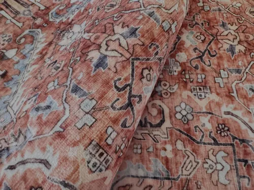 Miniatura 250 de GLN Rugs Traditional Collection - Alfombra de felpilla lavable a máquina, tradicional lavable, antideslizante, alfombra de felpilla de pelo corto
