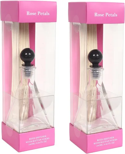 Miniatura 12 de Hosley Aceite difusor de vainilla de aromaterapia con botella de cerámica de búho y varillas de caña, 3.7 fl oz, regalo ideal para decoración