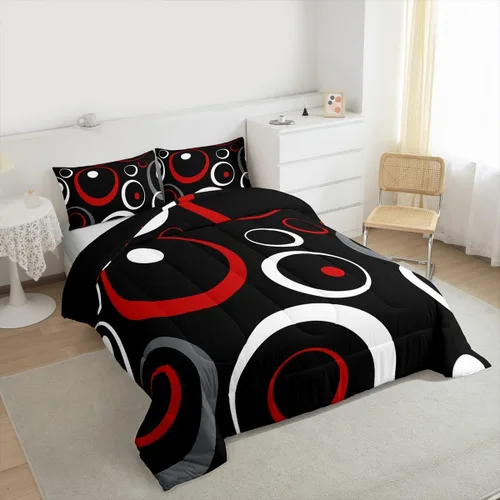 Miniatura 90 de Feelyou Juego de edredón de baloncesto para niñas y niños, juego de ropa de cama con juegos de pelota, decoración de habitación, regalo para amantes