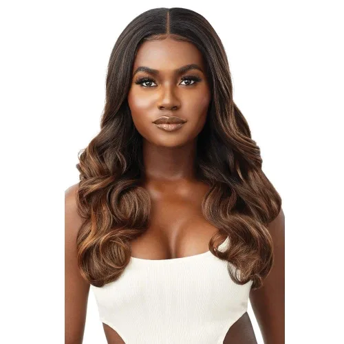 Miniatura 3 de Outre Mezcla de cabello humano 360 peluca de encaje frontal 13x6 atada a mano MAXIMINA (1)