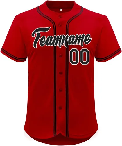 Camiseta deportiva con botones para hombres y mujeres, camiseta deportiva con botones y letras impresas, tamaño grande