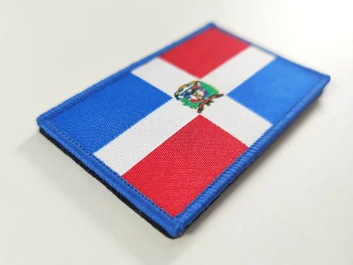 Miniatura 2 de JBCD Paquete de 2 parches de bandera dominicana, parche táctico de bandera del orgullo para ropa, sombrero, parche militar