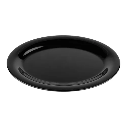 Miniatura 36 de G.E.T. OP-120-MIX - Plato ovalado de melamina para servir, 12 x 9 pulgadas, surtido (juego de 12)
