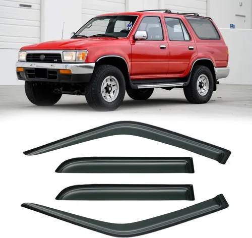 Miniatura 10 de Visera de ventana para Honda Civic 2022-2025, protectores de lluvia de canal exterior, escudos, deflector de ventilación, sombra, viento, humo