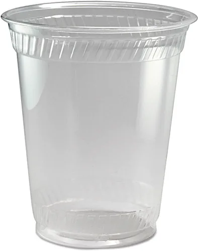 Fabri-Kal Kal-Clear Pet - Vasos para bebidas frías, 12 onzas a 14 onzas, transparentes, sentadillas, 50/manga, 20 mangas/caja