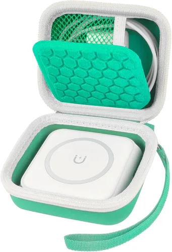 Miniatura 13 de Estuche para Hicober/para Iseyyox/para Ucomx Estación de Carga 3 en 1, Base de Cargador Inalámbrico Magnético Plegable Soporte de Almacenamiento Rojo