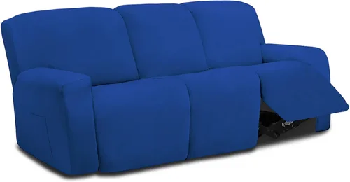 Miniatura 48 de Easy-Going - Funda elástica de microfibra para sofá reclinable seccional, suave vellón ajustable a tu sofá de 2 cuerpos, lavable, protege tus