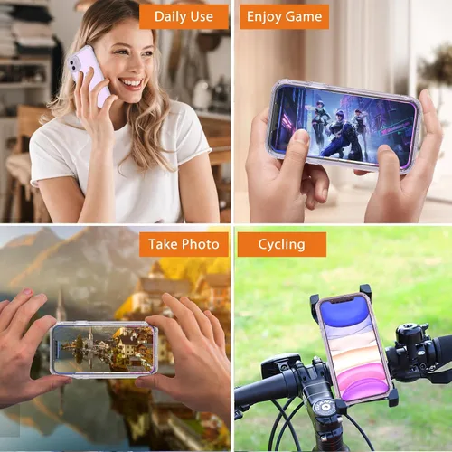 Miniatura 2 de Lifedance Nuevo para iPhone 11, Funda Protectora Completa y Resistente con Protector de Pantalla Integrado, Protección contra Caídas de 10 Pies
