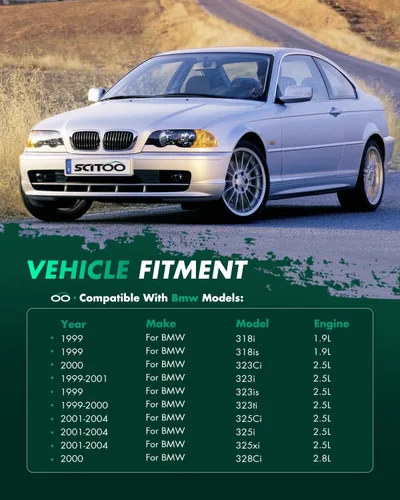 Miniatura 6 de SCITOO Kit de tapa de consola central beige para 1999 para BMW 318i 318is 2000 323Ci cubierta de consola central