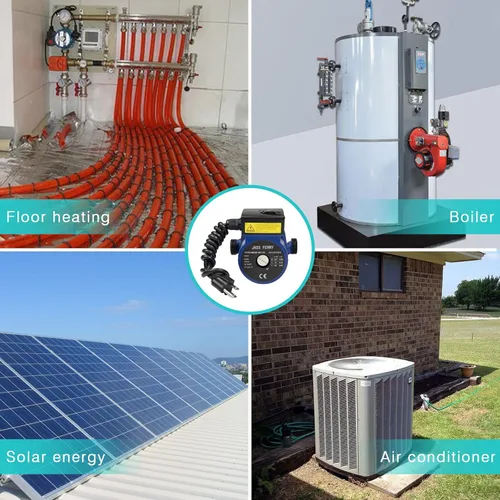 Miniatura 7 de JASSFERRY Bomba de recirculación de agua caliente 115 V 3/4 pulgadas NPT Sistema de recirculación Bombas de repuesto para calentador de agua solar