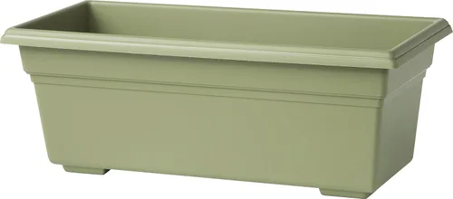 Miniatura 8 de Root & Vessel Countryside Flower Box Planter, Blanco, 30 Pulgadas