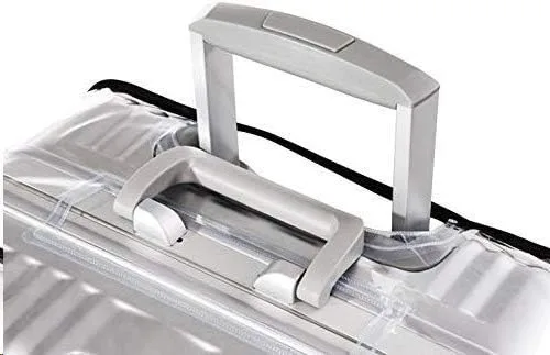 Miniatura 8 de Funda protectora de equipaje, funda de maleta de PVC transparente, protector de equipaje impermeable para maletas con ruedas, se adapta a la mayoría