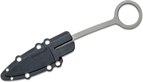 Miniatura 7 de Cold Steel Cuchillo de caza ligero de hoja fija con vaina, pájaro y trucha, longitud total: 6 5/16