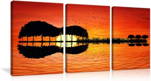 Miniatura 14 de Urttiiyy Arte de pared con música de guitarra, arte abstracto, impresiones en lienzo, arte para decoración del hogar para sala de estar, dormitorio