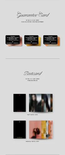 Miniatura 6 de Red Velvet Irene & SEULGI - Monster (1er mini álbum)+Póster plegado+Juego de tarjetas fotográficas adicionales (Nota media)