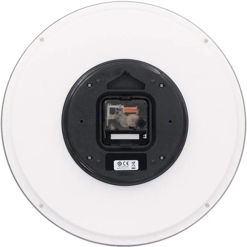 Miniatura 2 de SEIKO Reloj de pared clásico numerado de 12 pulgadas, plateado