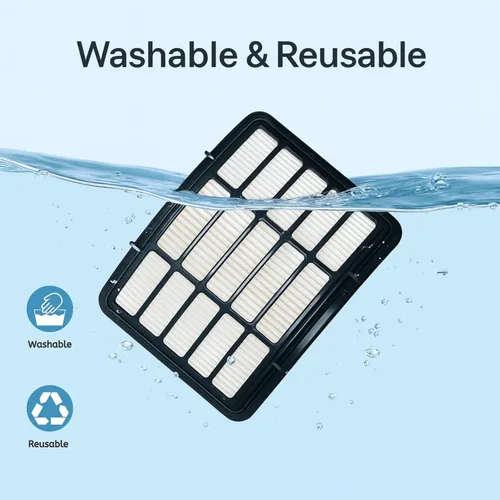 Miniatura 4 de Nispira Filtro de poste HEPA XHF350 de repuesto para Shark Navigator Lift-Away Vaccum NV350, NV351, NV352, NV355, NV356, NV357, NV360, NV370, NV391