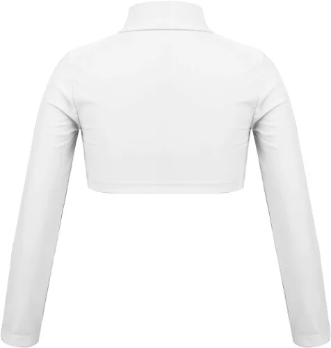 Miniatura 2 de CHICTRY Camiseta corta de manga larga para niñas y niños