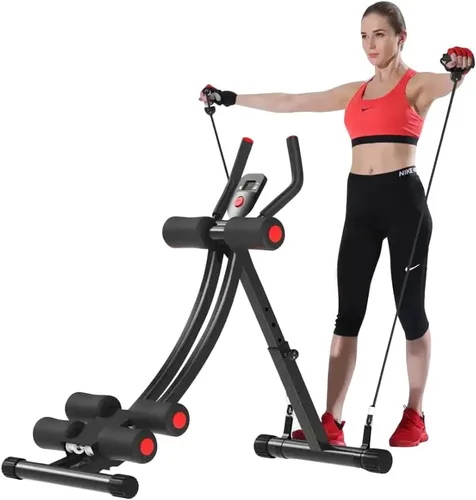 Miniatura 3 de Fitlaya Fitness Entrenadores de núcleo y abdominales Máquina de entrenamiento AB Gimnasio en casa Entrenamiento de fuerza Ab Cruncher Equipo