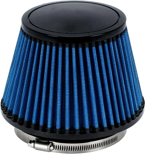 PTNHZ Cuello azul 4.5 "/115 mm coche de alto flujo de entrada de aire frío filtro de aire de admisión de energía Sistema de entrada de aire de