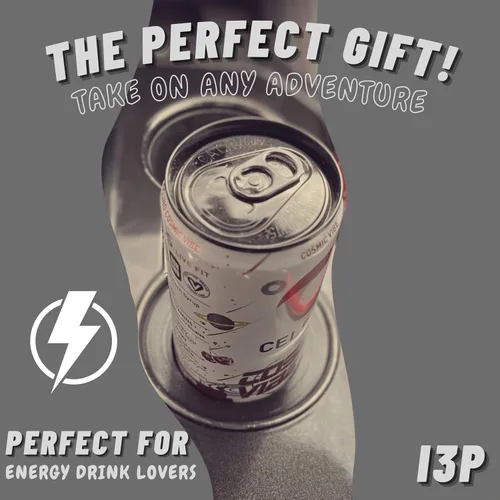 Miniatura 8 de Inserto delgado para portavasos de autos - Sostiene latas de Red Bull, Celsius y bebidas energéticas (8.4oz/12oz) - Manga adaptadora antivuelco