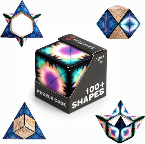 Miniatura 45 de Shashibo Juguete sensorial antiestrés para adultos y niños, juguete para aliviar el estrés para adultos, adolescentes y niños, juguetes geniales