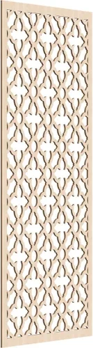Miniatura 40 de Madison Paneles de pared decorativos de madera con calado, 9 3/8 pulgadas de ancho x 24 3/8 pulgadas de alto x 3/8 de alto, roble rojo rojo (Red Oak)