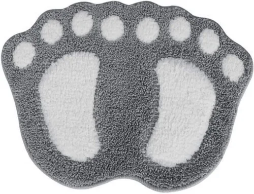 PRETYZOOM Tapete absorbente para pies, tapete de baño, decoración del hogar, dormitorio, tapete antideslizante para el suelo, alfombra de baño de