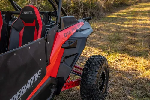 Miniatura 4 de SuperATV Guardabarros traseros para guardabarros trasero para Polaris RZR XP Turbo 2016+ / 4 Turbo /2018+ Turbo S/2019+ 4 Turbo S Durabilidad