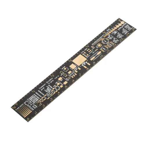 Miniatura 5 de Regla multifuncional de PCB de 6 pulgadas, regla de placa de circuito impreso de 5.9 in, medidor de ángulo, dispositivos, tablas espaciadoras