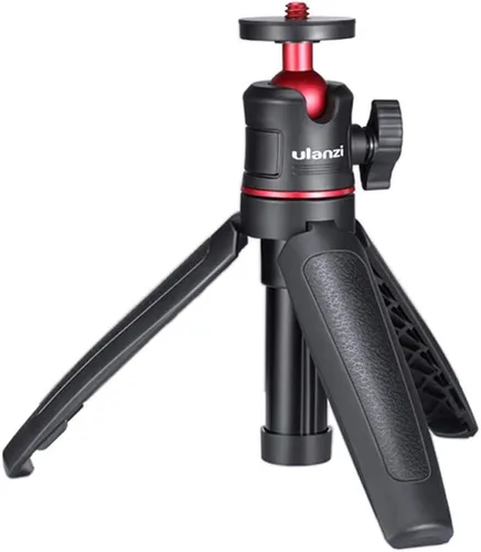 ULANZI MT-08 Barra de extensión trípode Mini Selfie Stick trípode mango agarre para iPhone 11 Pro Max Samsung cámara Sony Canon Nikon Vlogging