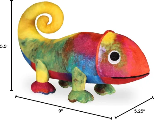 Miniatura 5 de YOTTOY Leo Lionni Collection Peluche de animal de peluche suave camaleón – 10 pulgadas de largo