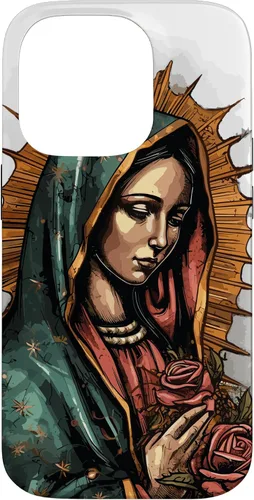 Miniatura 17 de Funda para iPhone 12 Pro Max Virgen De Guadalupe Católica Virgen De Guadalupe