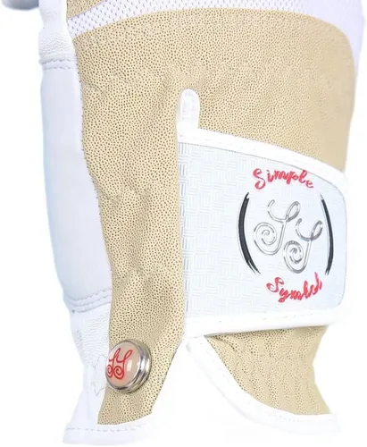 Miniatura 5 de Guantes de golf para hombre, cuero sintético de alta calidad, agarre estable, paquete de dos