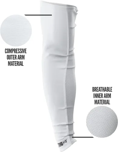 Miniatura 3 de Nxtrnd Air-TEK - Mangas de compresión para hombre, par de fútbol transpirable