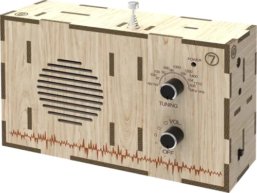 Miniatura 3 de Kaito Kit de radio AM/FM DIY-63 con personalización personal