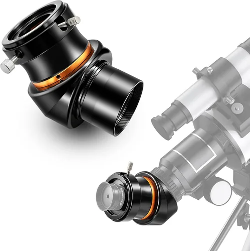 Astromania Prisma de imagen erecta de 45 grados diagonal de 2 pulgadas para telescopio - Prisma BAK4 de montaje de imagen con revestimiento