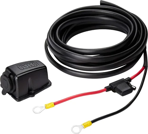 ARB 10900027 - Kit de cableado para frigorífico y congelador y soporte roscado para una instalación rápida en tu batería, compatible con todos los