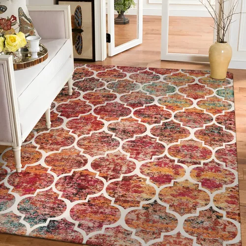 Miniatura 14 de Lahome Alfombra marroquí para pasillo – Alfombra antideslizante lavable de 2 x 6 pies con parte trasera de goma, suave y no desprende pelo, alfombra