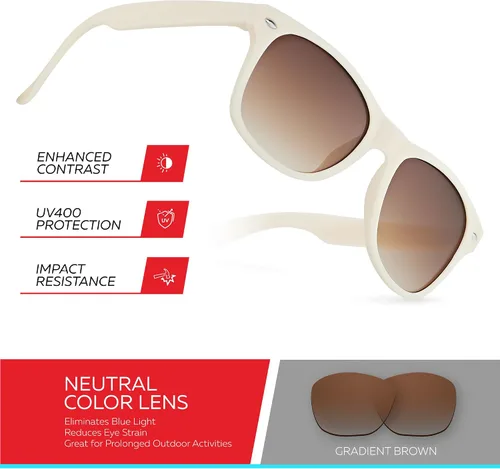 Miniatura 41 de Retro Rewind Lentes de sol para niños y niñas de 3 a 12 años, inastillables, UV400, lentes de sol para niños pequeños