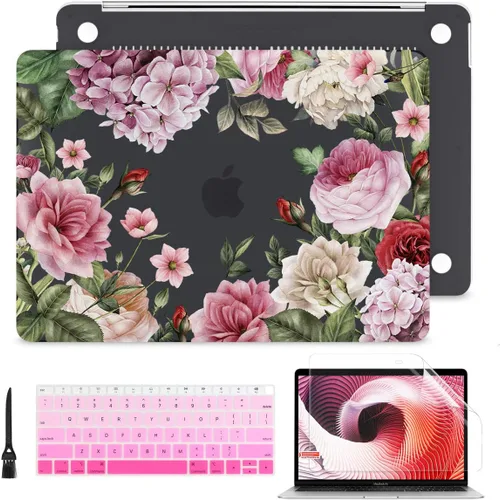 Miniatura 10 de Batianda - Carcasa rígida protectora de plástico transparente y mate para MacBook Pro (2019, 2018, 2017, 2016) de 13 pulgadas, modelo A2159, A1989