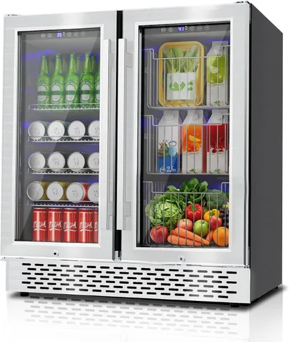 Miniatura 10 de Mini enfriador de vino de 8 botellas, refrigerador de bebidas con enfriamiento rápido, gabinete de vino termoeléctrico bodega para mujeres, hombres