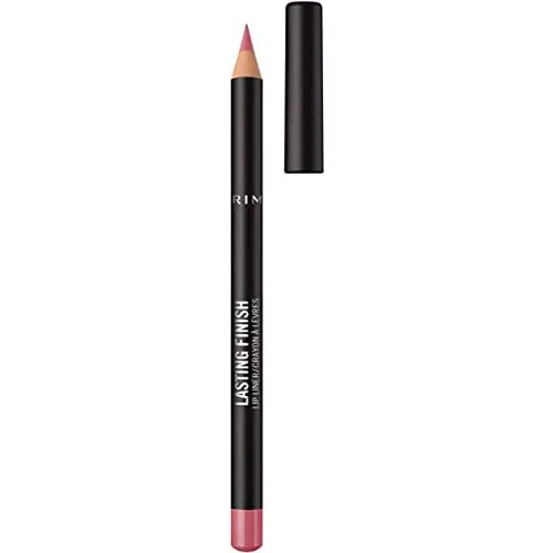 Miniatura 28 de Rimmel Lasting Finish 8HR Lápiz delineador de labios suave, fórmula vibrante y mezclable para bloquear el lápiz labial en su lugar durante 8 horas